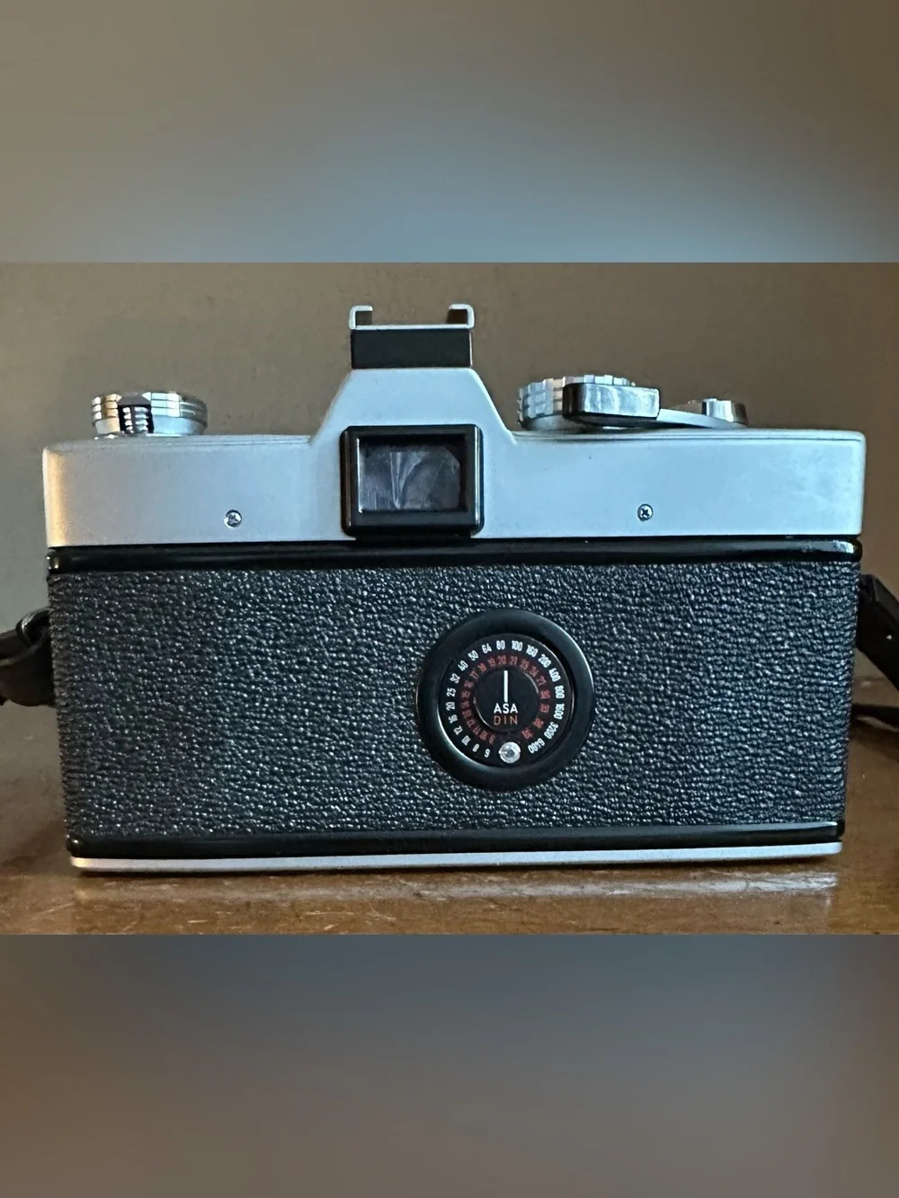 Minolta SR-T 101 35mm SLR Camera - Silver and Black